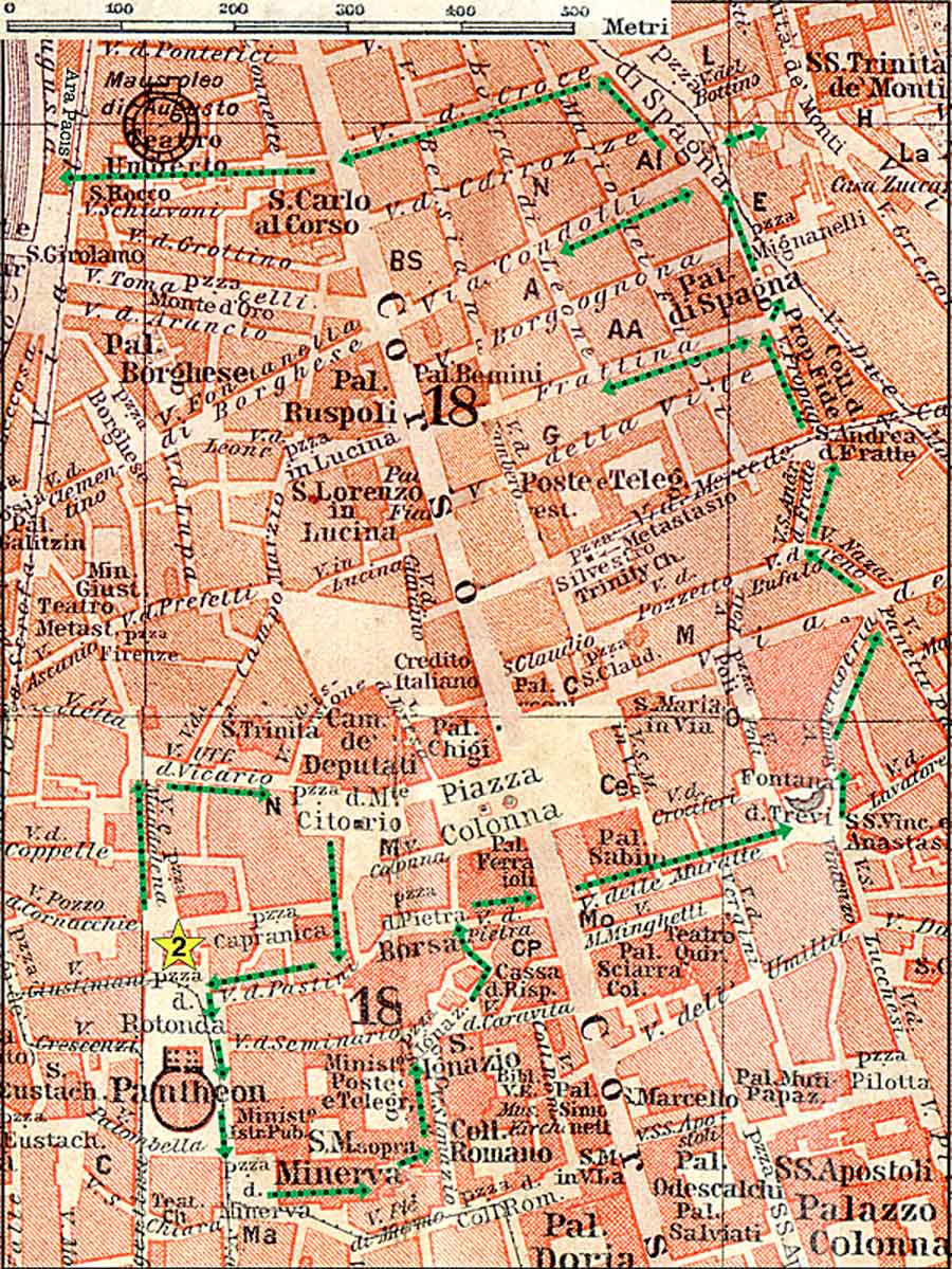 map Rome